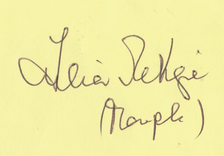 Autogramm  von McKenzie